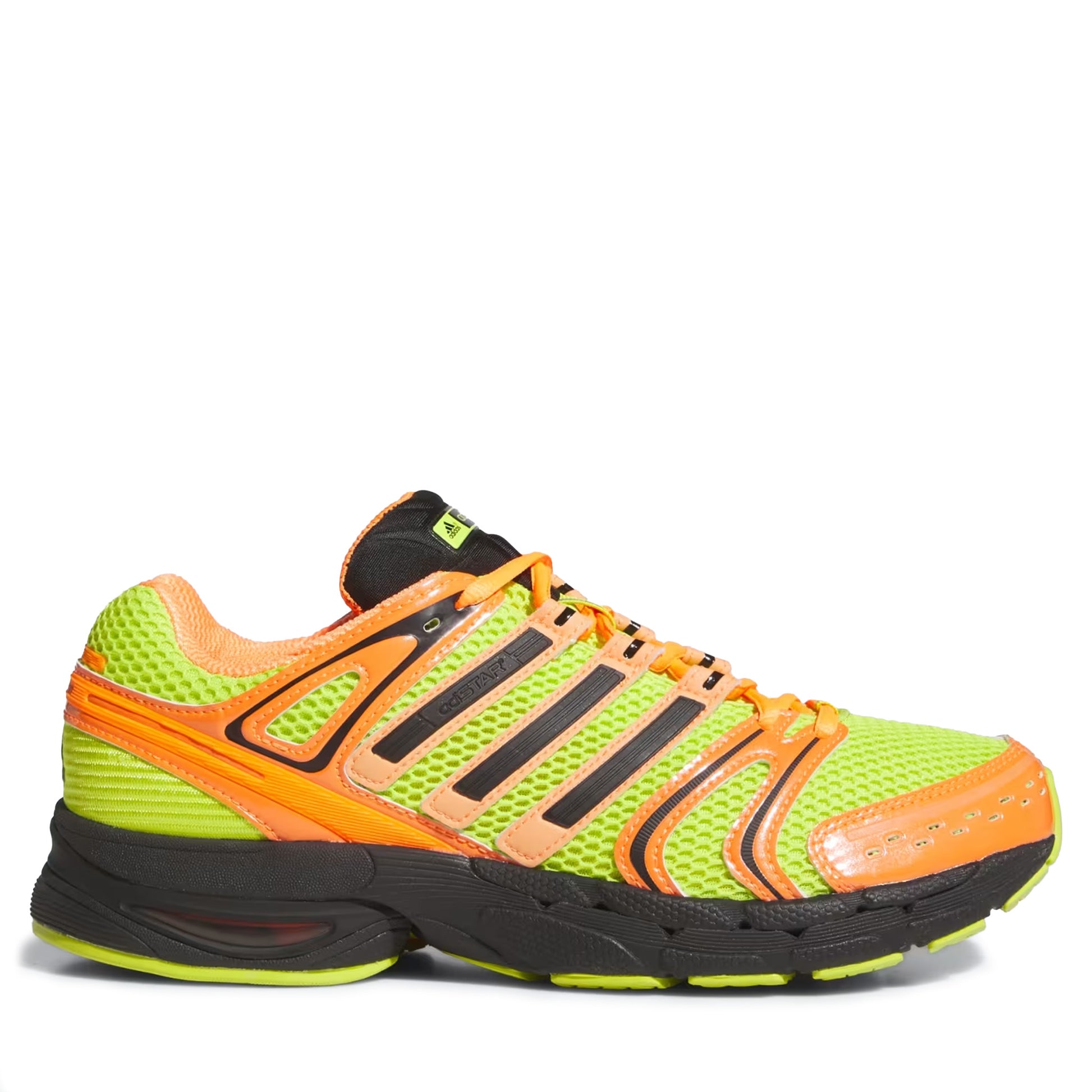 Men's Adidas Adistar Control 5 - Semi Solar Yellow / Core Black / Lucid Orange Semi Solar Yellow Core Black Lucid Orange