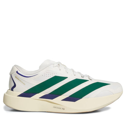 Men's Adidas Adizero EVO SL EXO Suede - Core White / Collegiate Green / Cream White