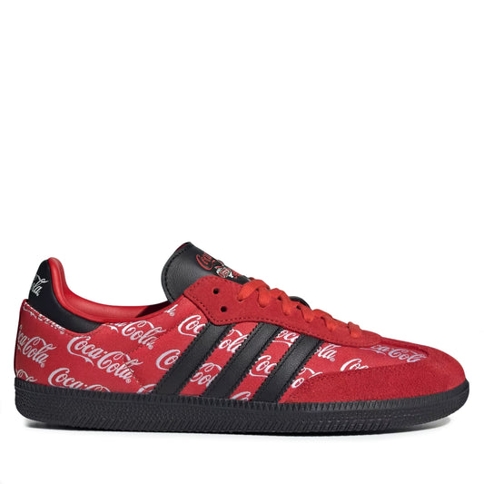 Men's Adidas x Coca-Cola Samba OG - Red/Core Black/Cloud White Red Core Black Cloud White