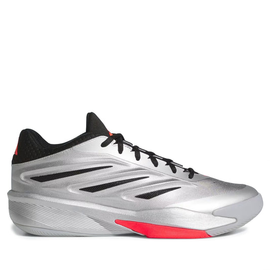 Men's Adidas CRAZY ENERGY Shoes - Silver Metallic / Core Black / Lucid Red Core Black Cyber Metallic