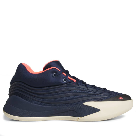 Men's Adidas Dame X - Night Indigo / Warm Vanilla / Solar Turbo