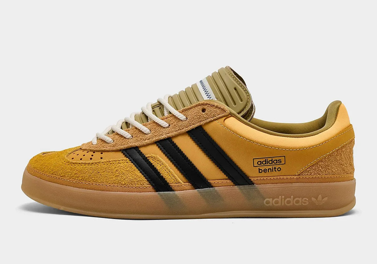 Men's Adidas x Bad Bunny Gazelle Indoor - Solar Gold