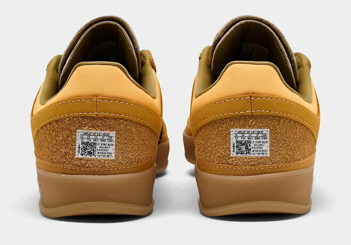 Men's Adidas x Bad Bunny Gazelle Indoor - Solar Gold