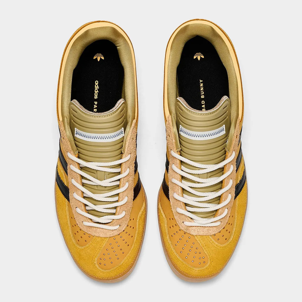 Men's Adidas x Bad Bunny Gazelle Indoor - Solar Gold