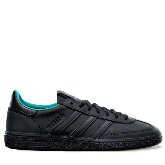 Men's Adidas Handball Spezial Mercedes - Core Black / Core Black / Semi Mint Rush Core Black Core Black Semi Mint Rush