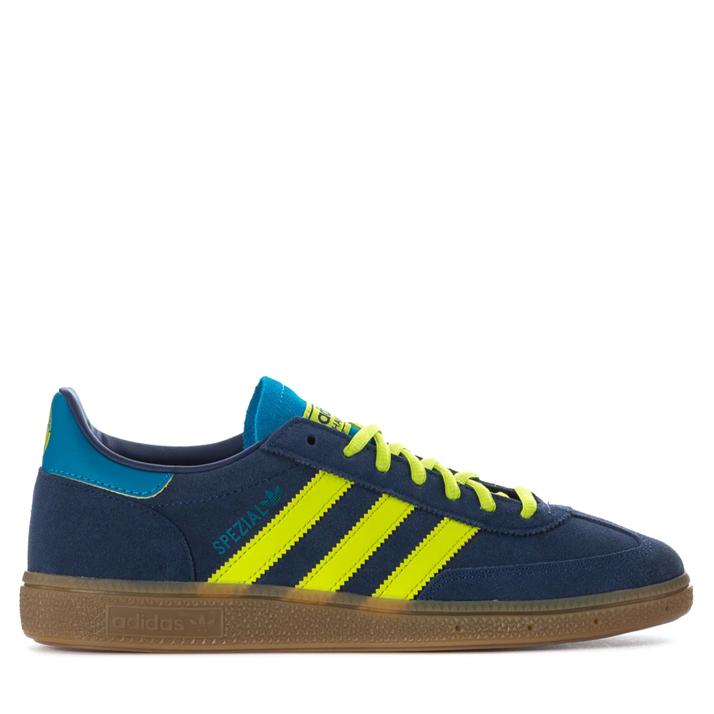 Men's Adidas Handball Spezial - Colombia Blue Lime