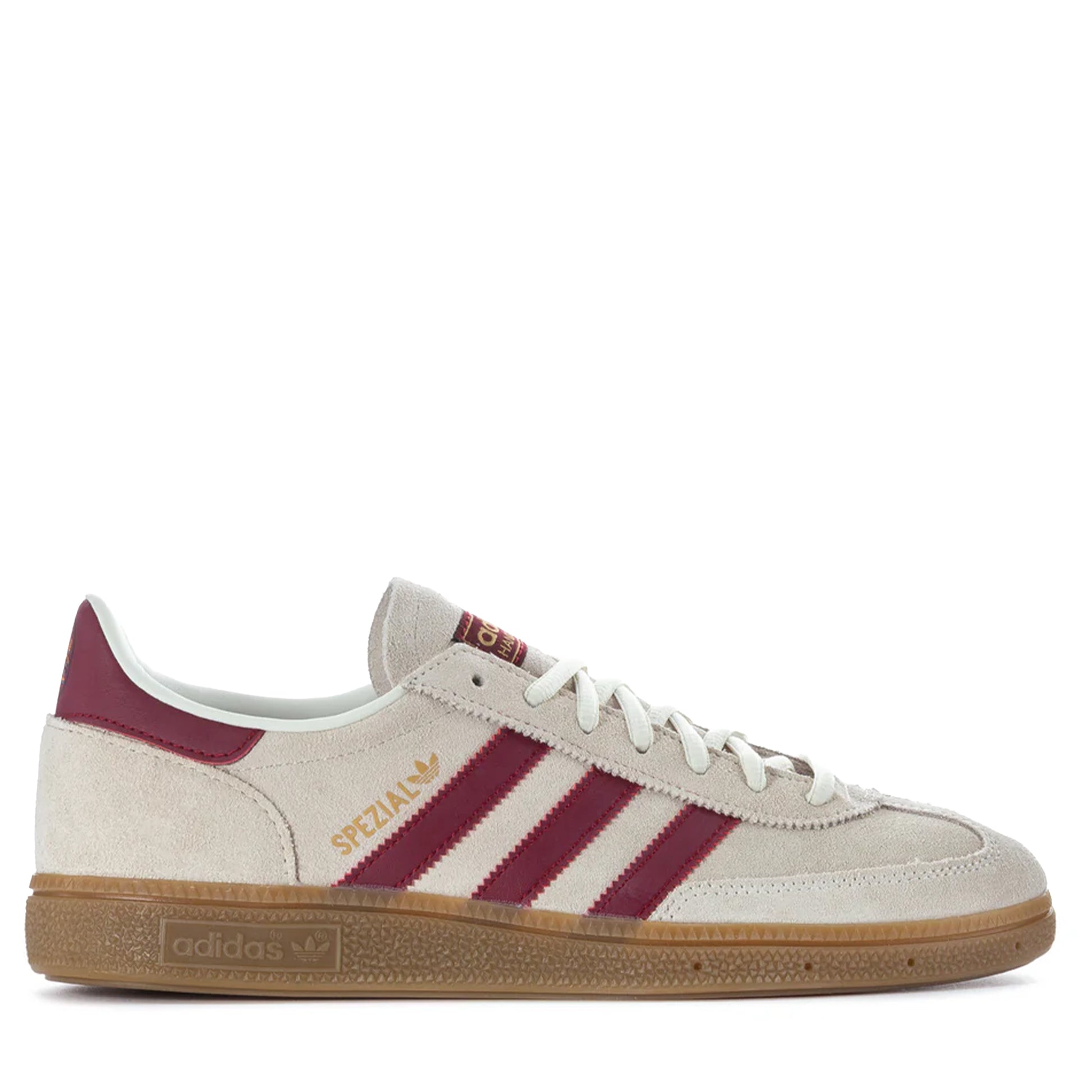 Men's Adidas Handabll Spezial - Spain White Burgundy