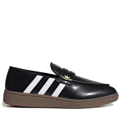 Men's Adidas Handball Spezial Loafer - Core Black / Cloud White / Gold