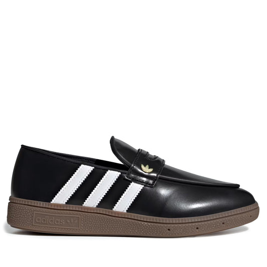 Men's Adidas Handball Spezial Loafer - Core Black / Cloud White / Gold
