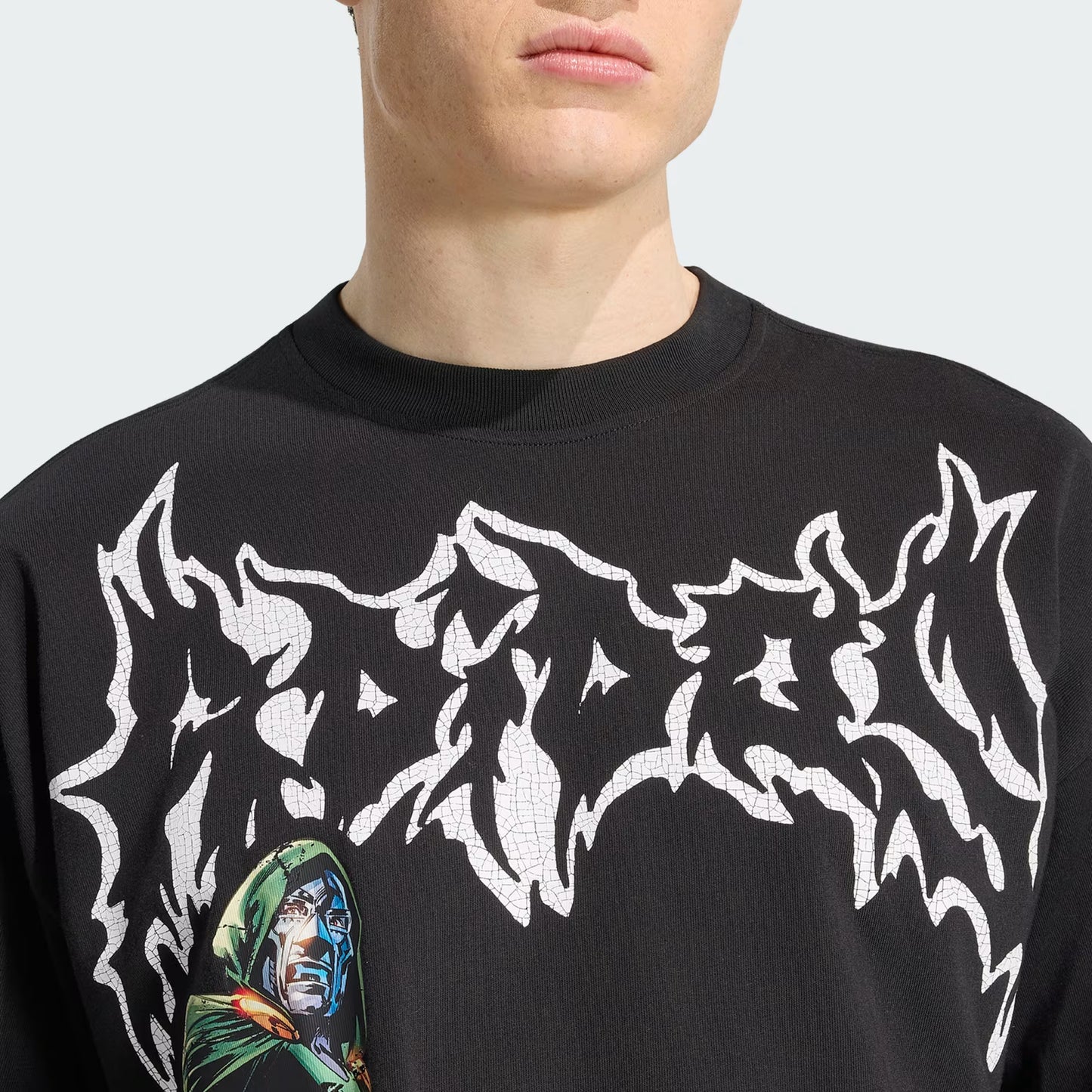 Men's Adidas Marvel T-Shirt - Black