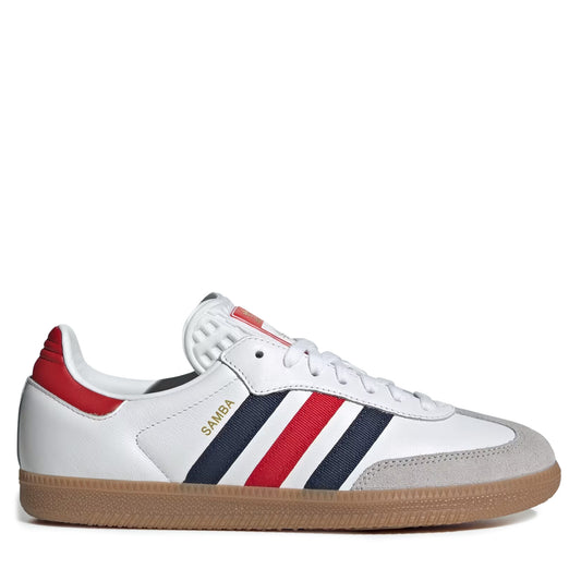 Men's Adidas Samba OG - FIFA World Cup 2026 Cloud White Night Indigo Better Scarlet