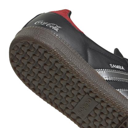 Men's Adidas Samba Coca-Cola - Core Black/Silver/Red