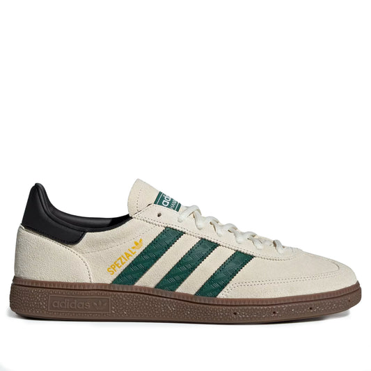 Men's Adidas Handball Spezial - Off White/Collegiate Green Off White Collegiate Green Gum