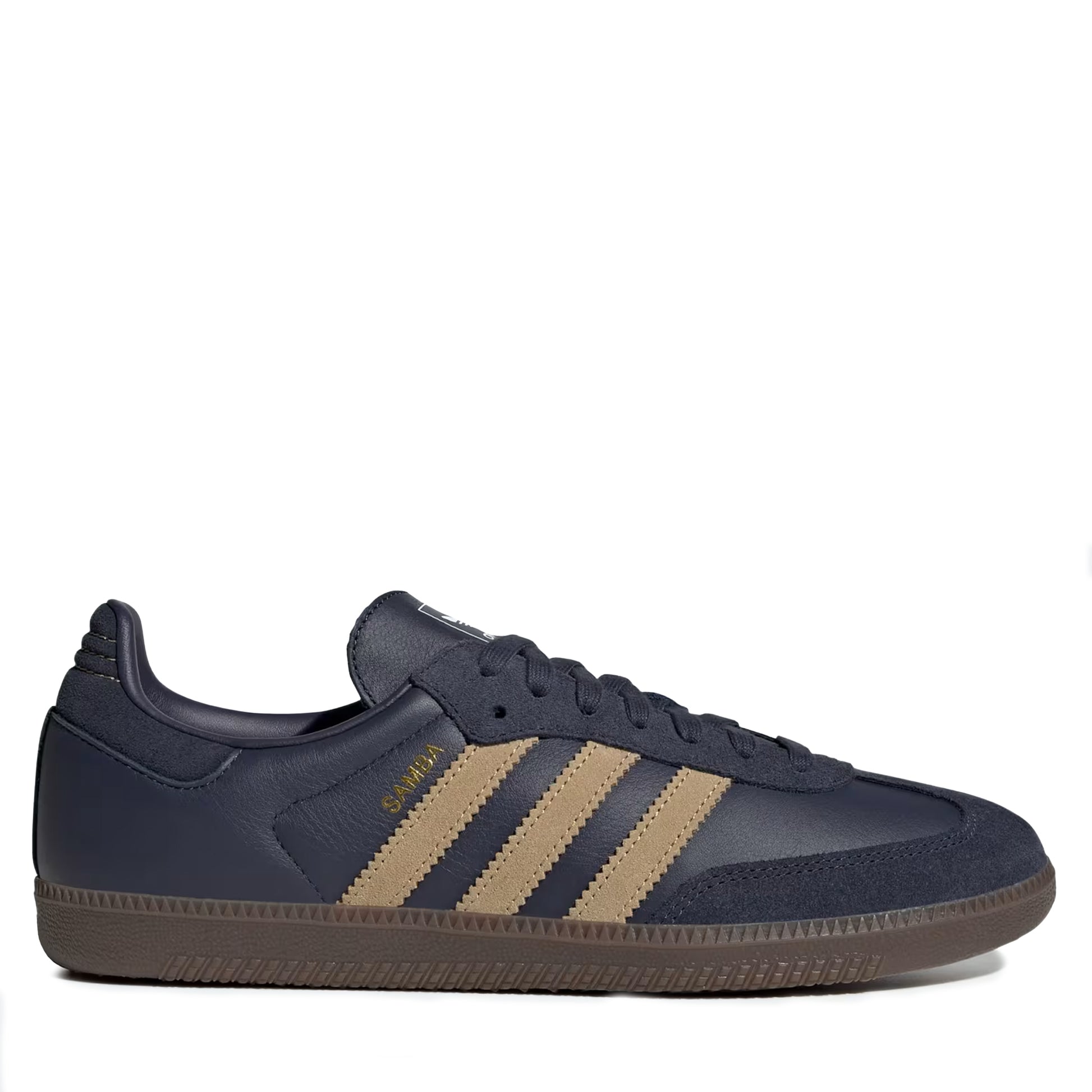 Mens Adidas Samba OG - Shadow Navy/Golden Beige Cool J's Miami online Mens Adidas Samba OG - Shadow Navy/Golden Beige Cool J's Miami online