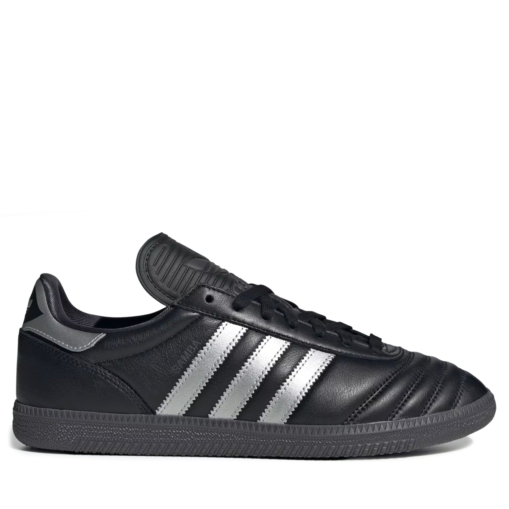 Men's Adidas Samba JP - Core Black / Silver Metallic / Utility Black Core Black Silver Metallic Utility Black