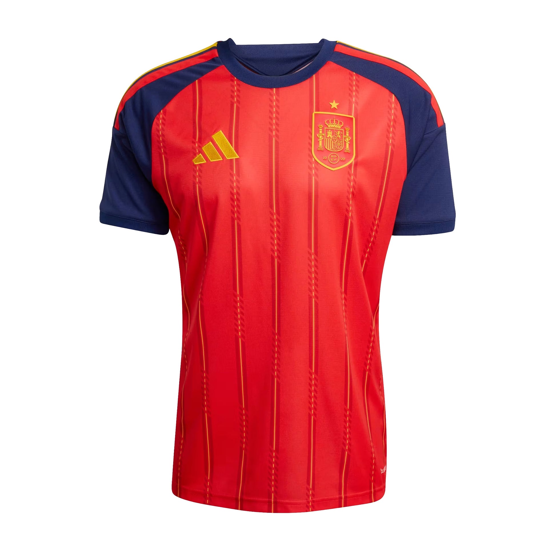 Mens's Adidas Spain Home Jersey Vivid Red