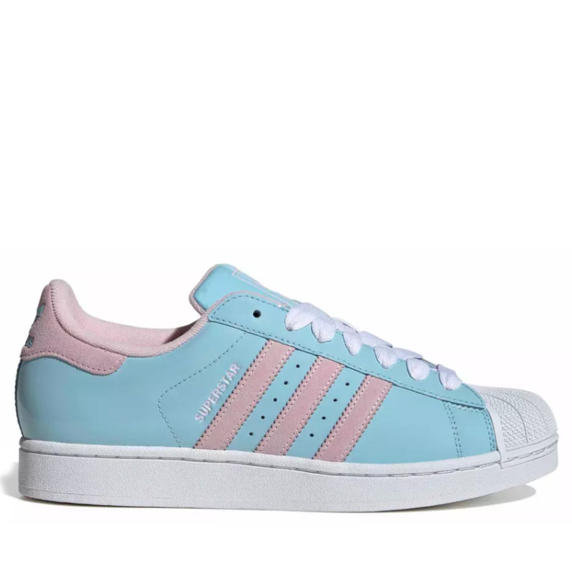 Men's Adidas Superstar II Easter - Ice Blue/Pink