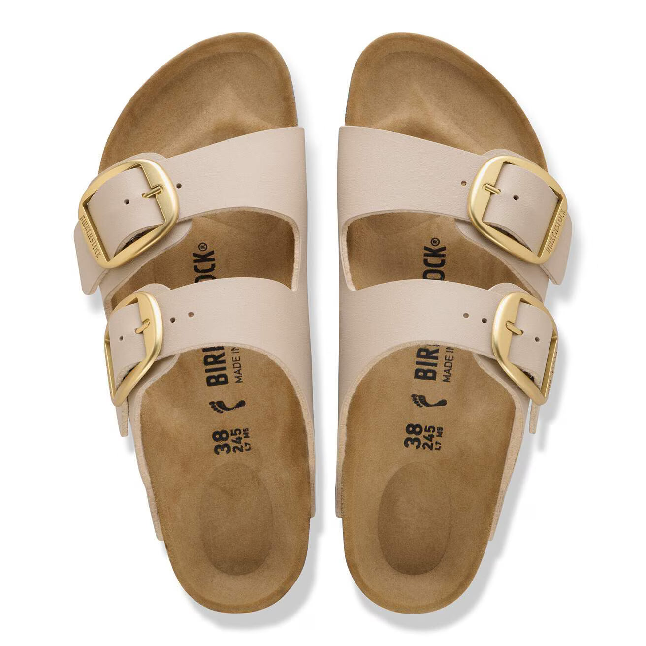 Birkenstock Arizona Big Buckle Birk-Flor - Sandcastle