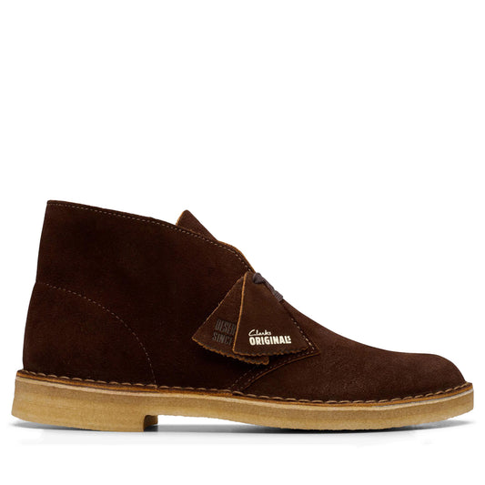 Men's Clarks Desert Boot - Chestnut Suede
