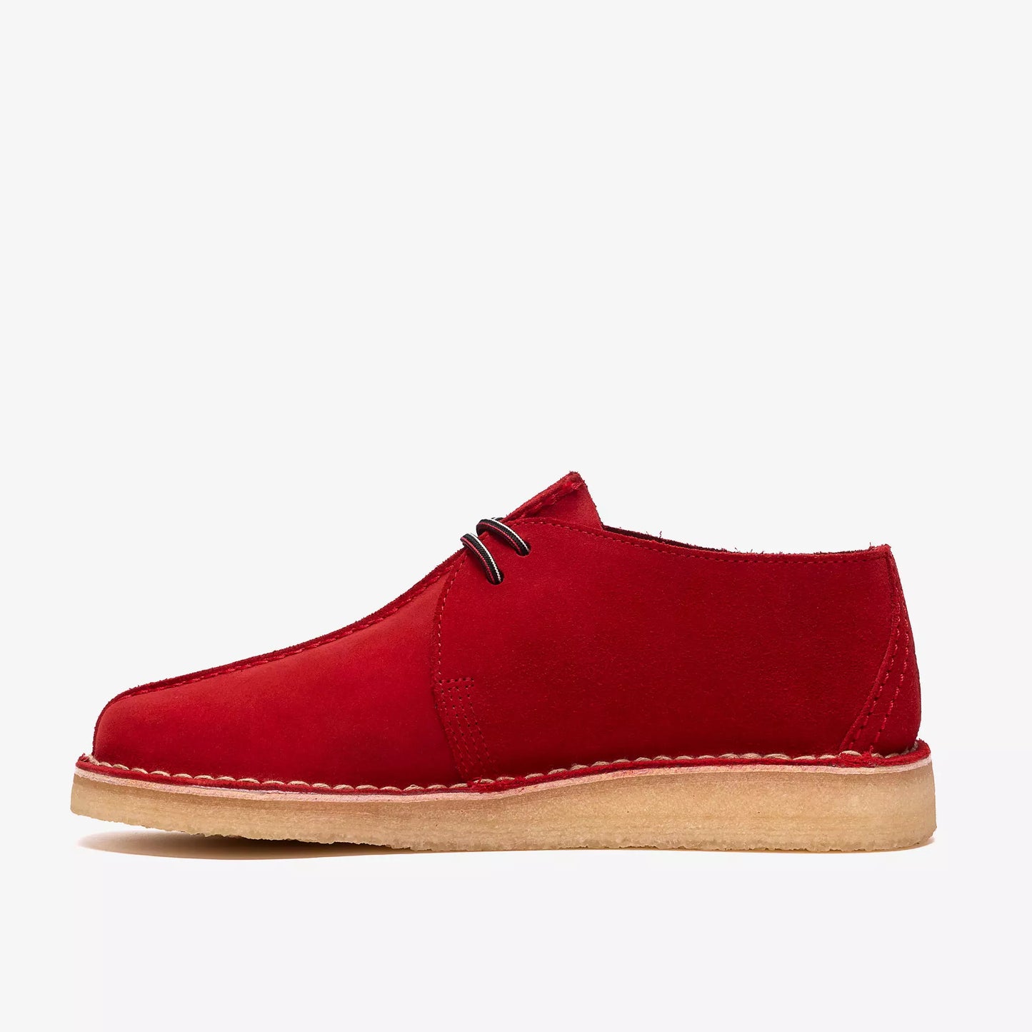 Men's Clarks Desert Trek - Red Suede