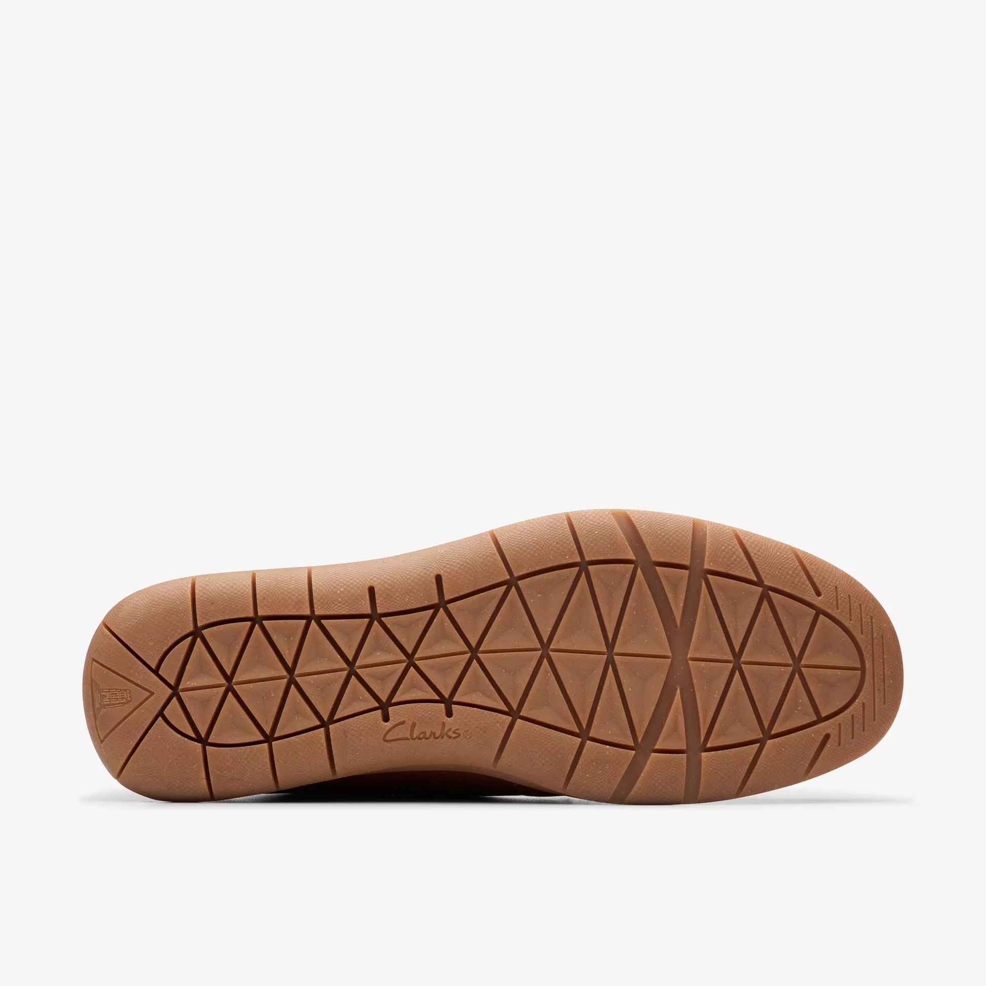 Men's Clarks Flexway Step Light - Brown Leather