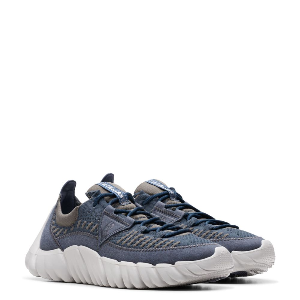 Men's Clarks Nature 360 - Navy Combi