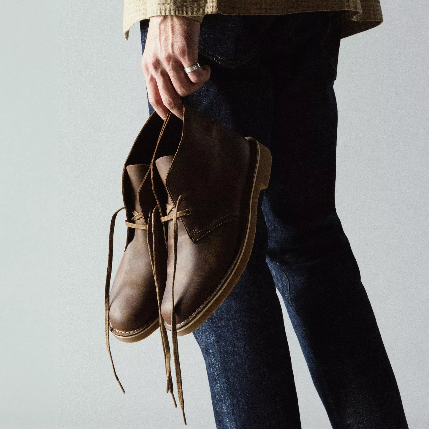 Men's Clarks Shepton- Beeswax Leather