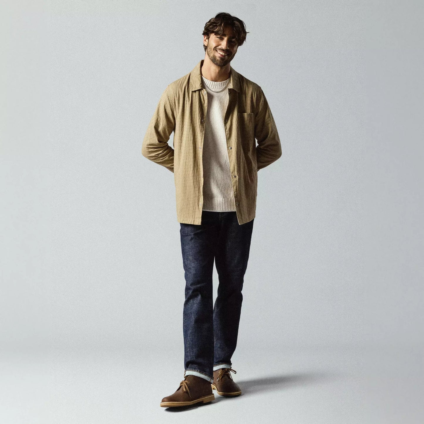 Men's Clarks Shepton- Beeswax Leather