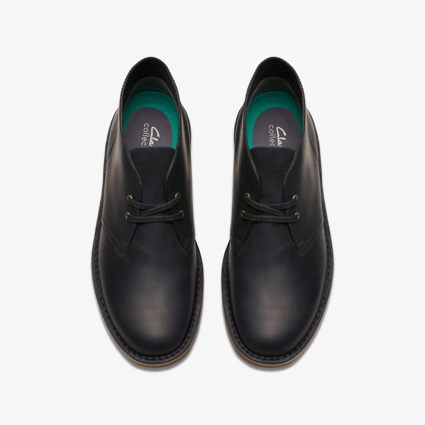 Men's Clarks Shepton- Black Leather