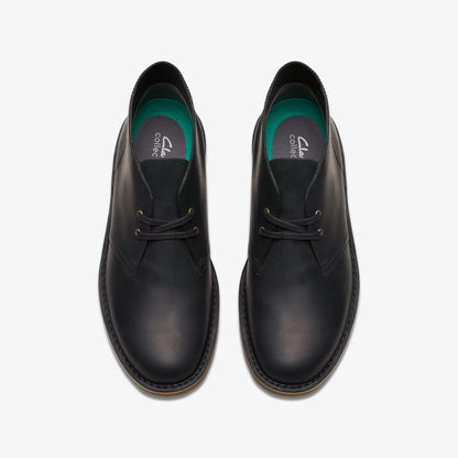 Men's Clarks Shepton- Black Leather