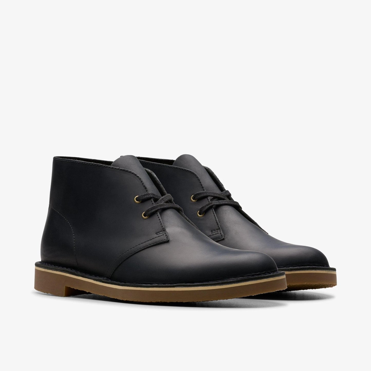 Men's Clarks Shepton- Black Leather