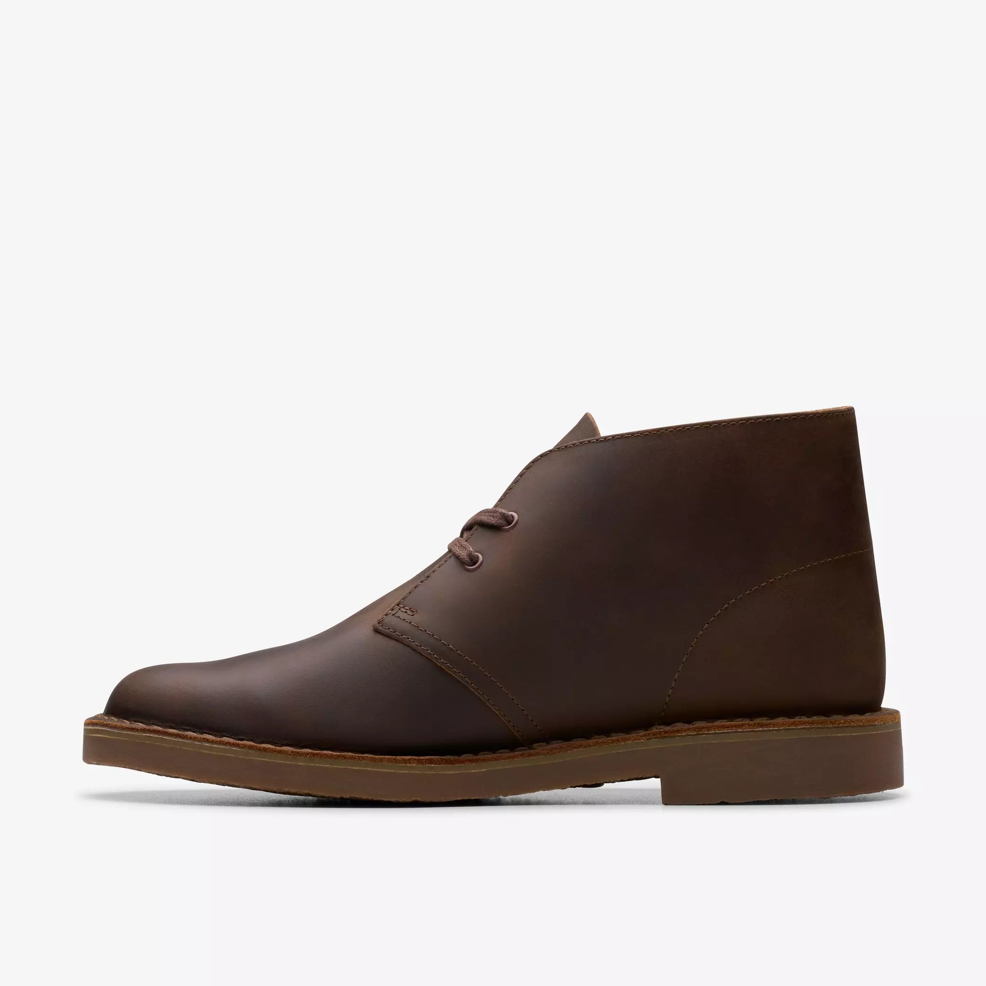 Men's Clarks Shepton- Dark Brown Leather
