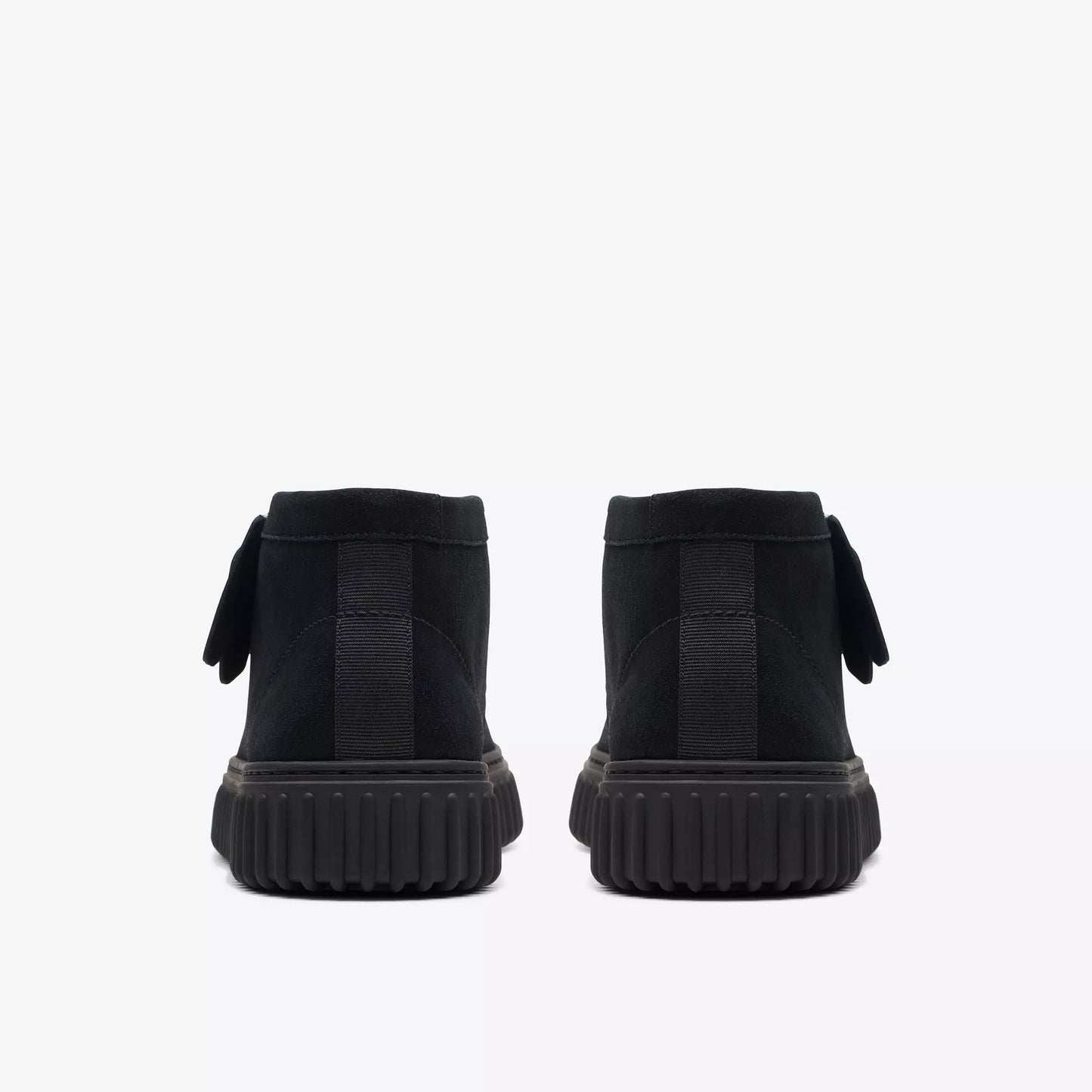 Men's Clarks Torhill Hi - Black Suede