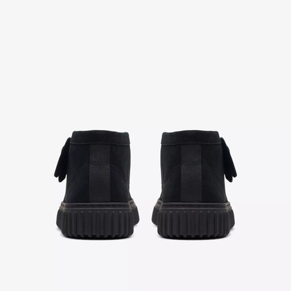 Men's Clarks Torhill Hi - Black Suede