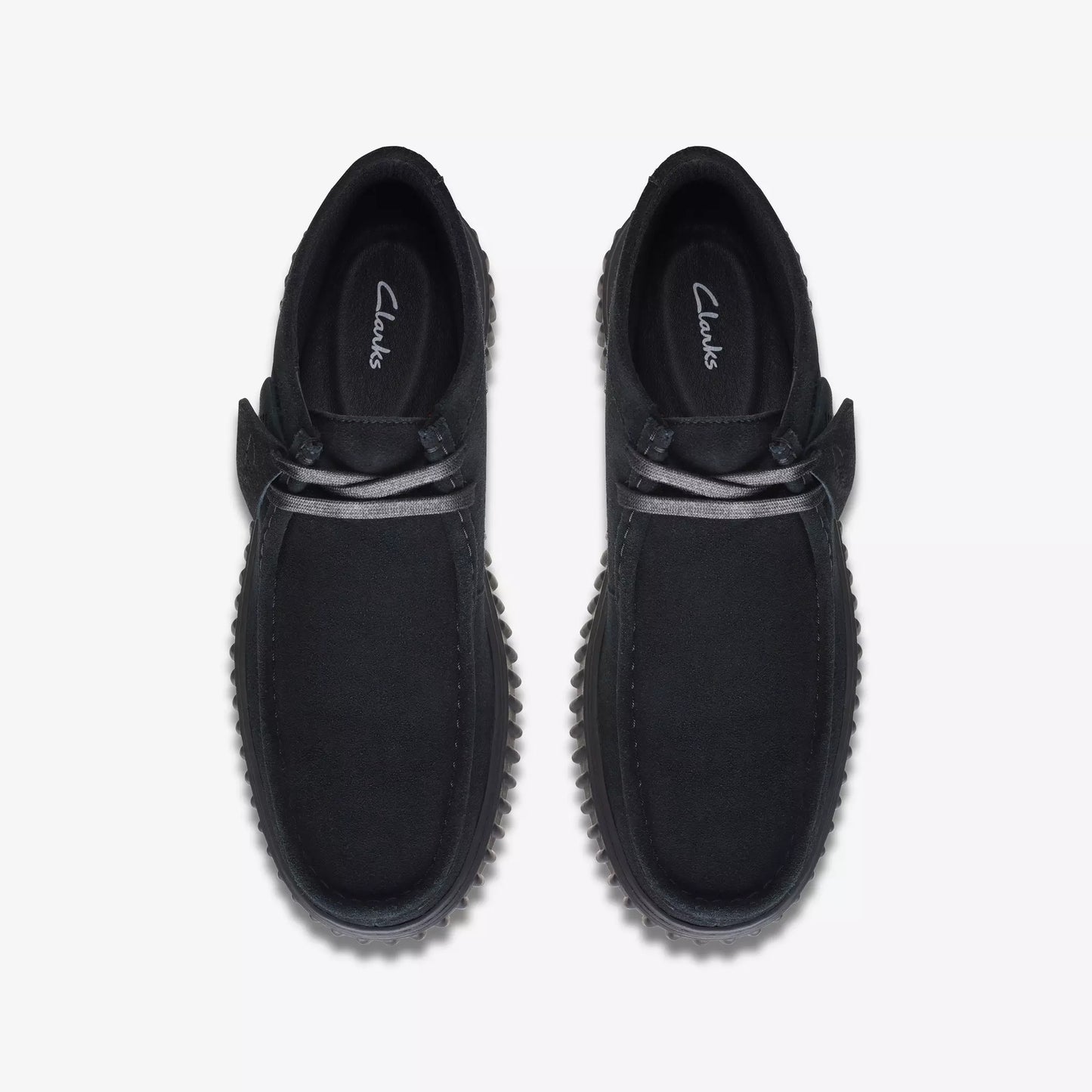 Men's Clarks Torhill Hi - Black Suede