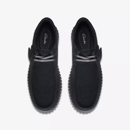 Men's Clarks Torhill Hi - Black Suede