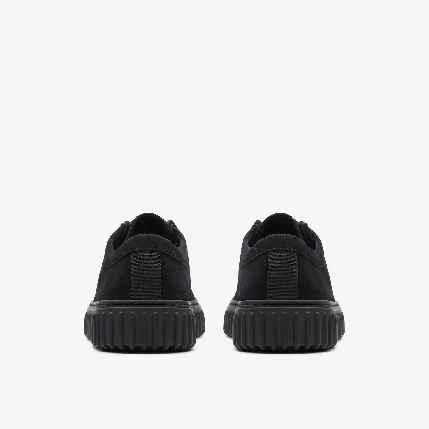 Men's Clarks Torhill Lo - Black Suede