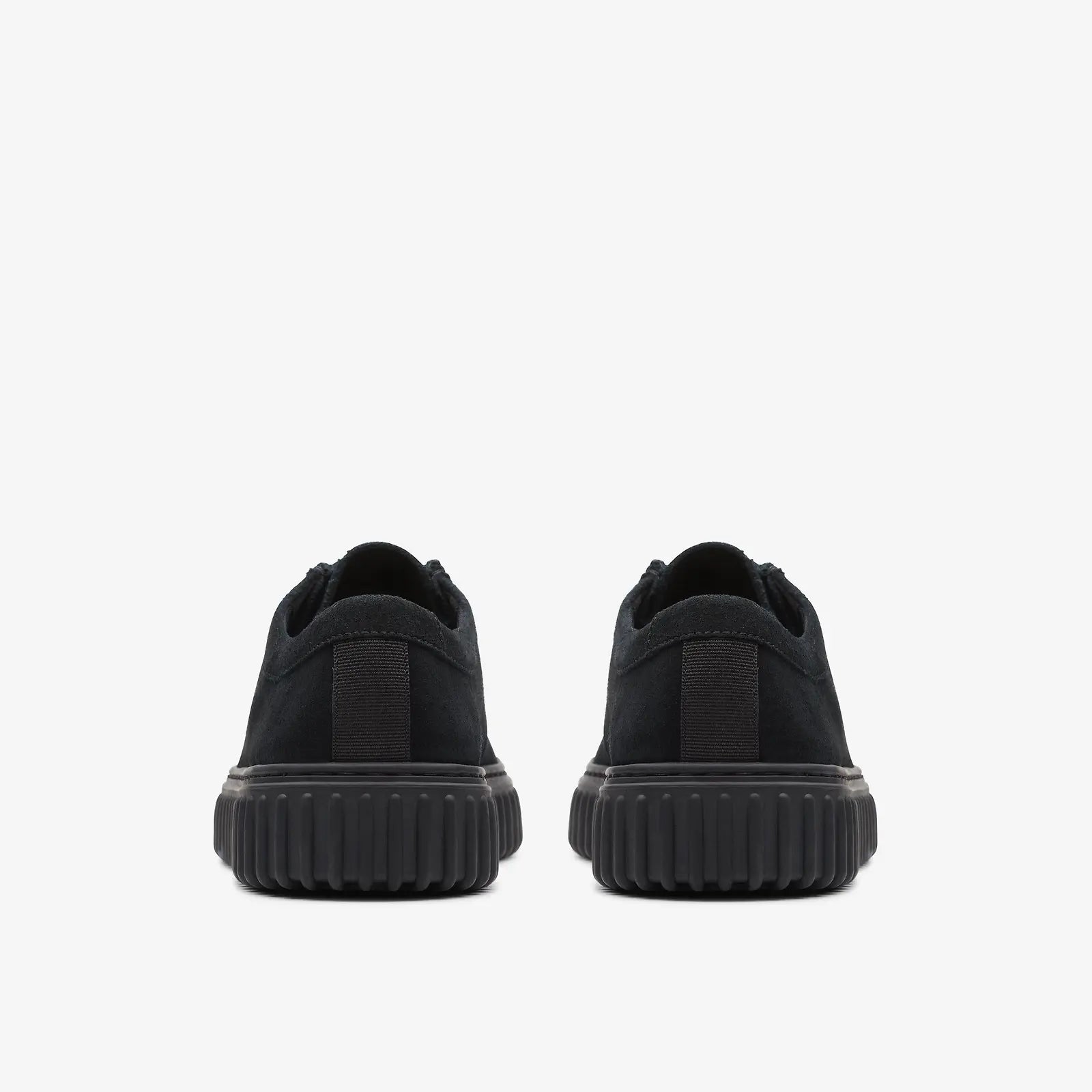 Men's Clarks Torhill Lo - Black Suede