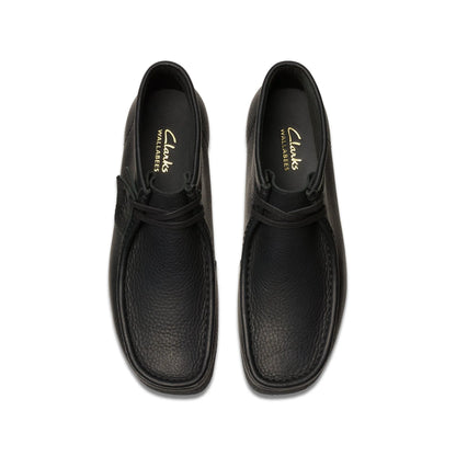 Men´s Clarks Wallabee Evo BT Boots - Black Leather