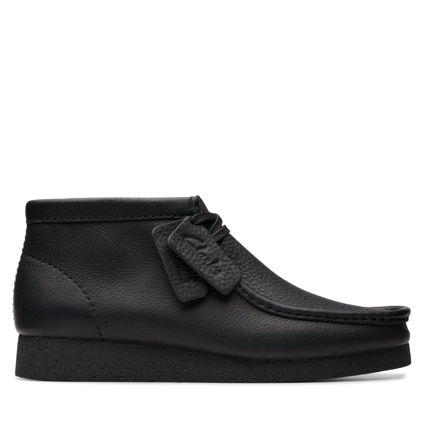 Men´s Clarks Wallabee Evo BT Boots - Black Leather