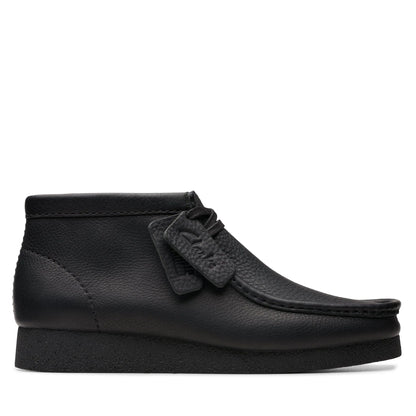 Men´s Clarks Wallabee Evo BT Boots - Black Leather