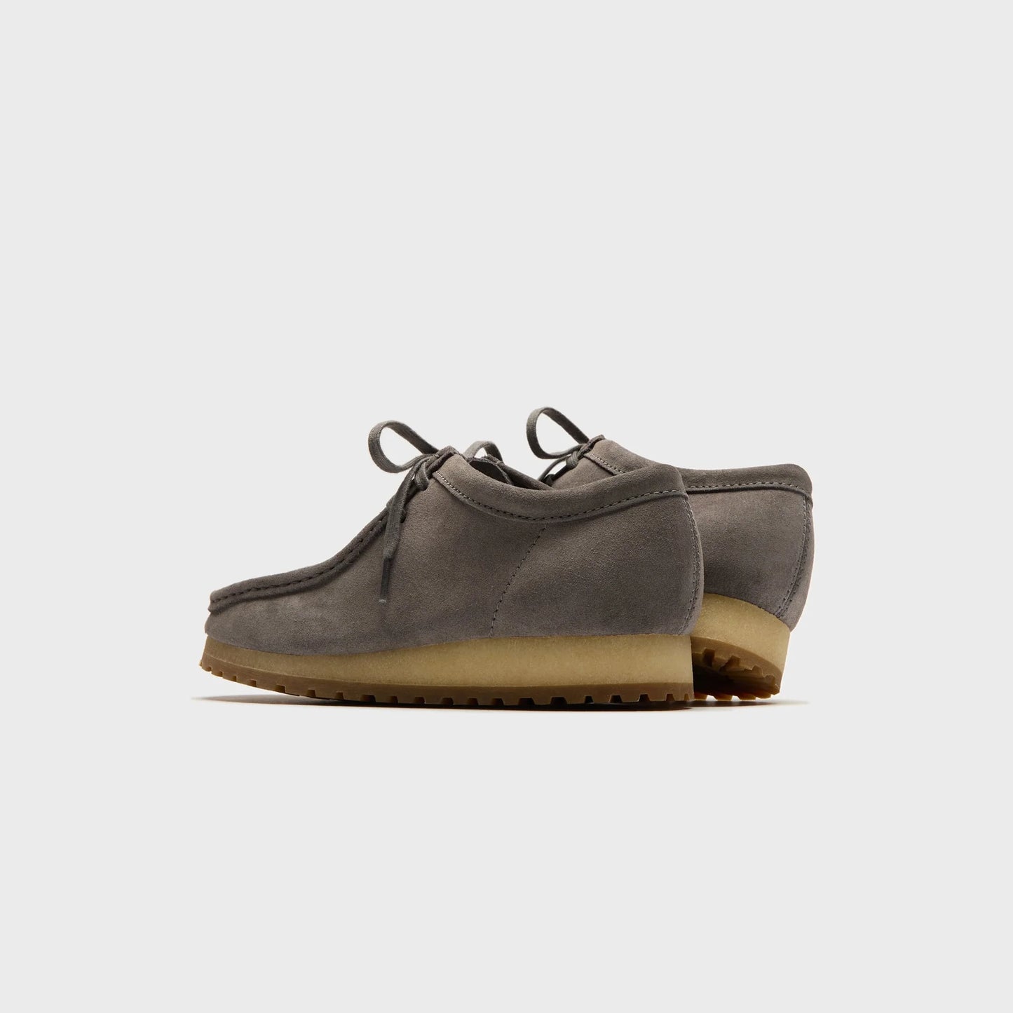 Men's Clarks Wallabee RB - Grey Suede