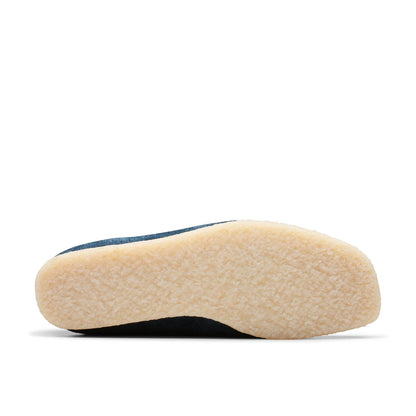 Men's Clarks Wallabee Low - Navy / Teal