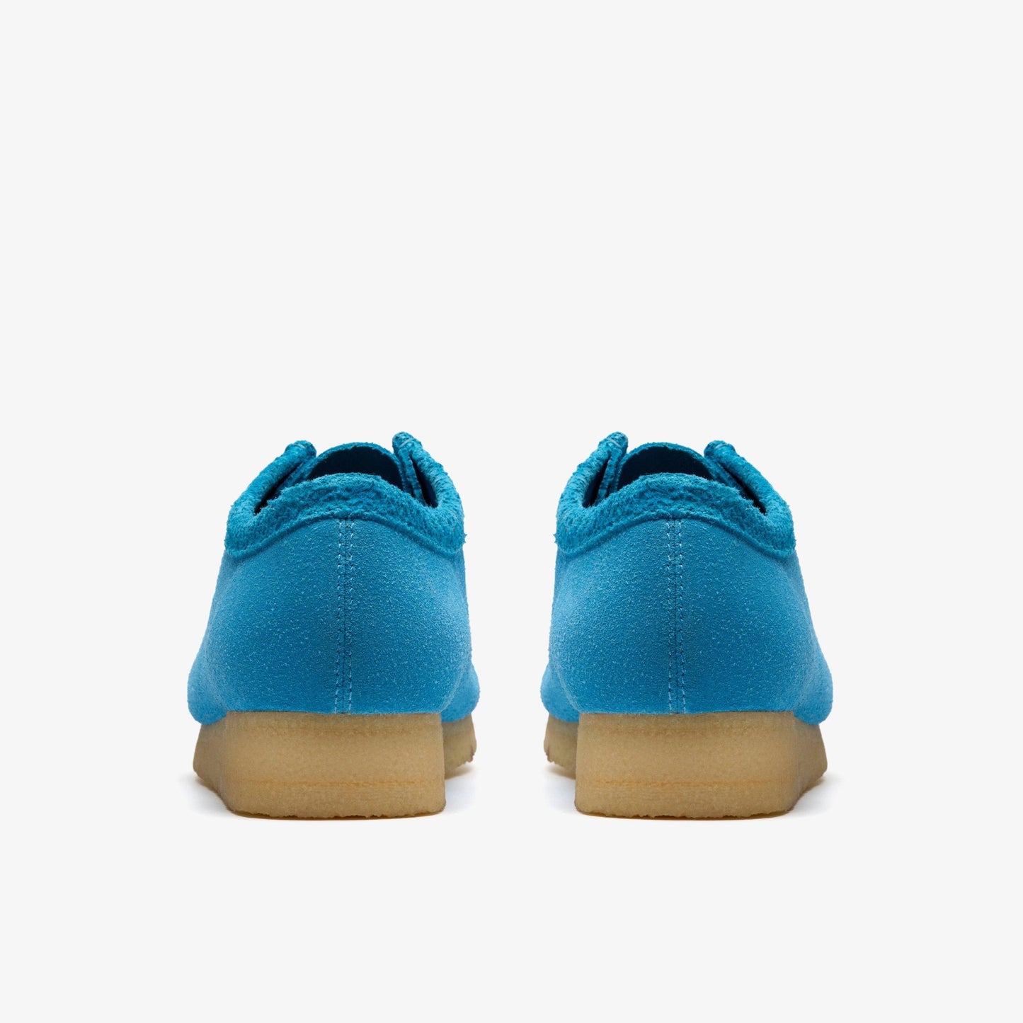 Men's Clarks Wallabee - Pacific Blue Suede