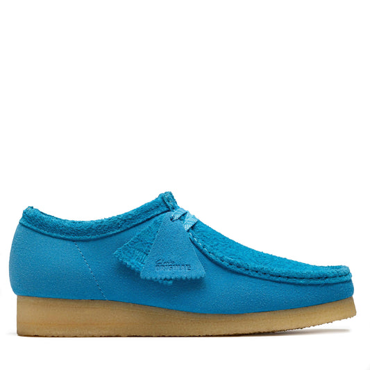 Men's Clarks Wallabee - Pacific Blue Suede Pacific Blue Suede
