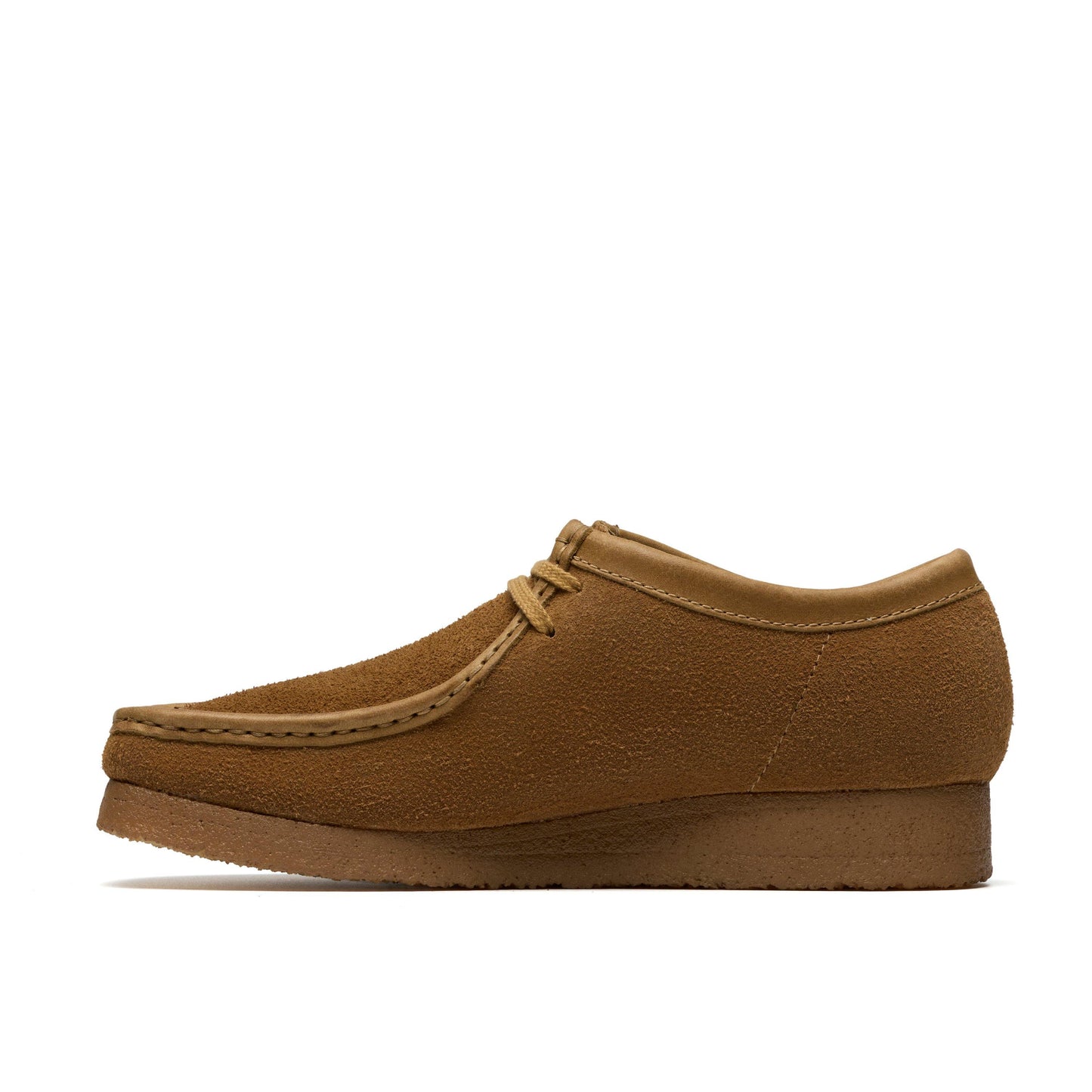 Men's Clarks Wallabee Low - Tan Suede