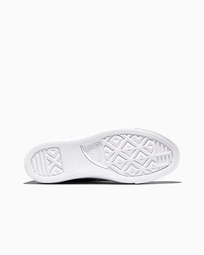 Men's Converse Chuck Taylor All Star Leather High Top - White Monochrome