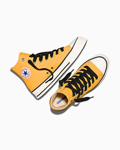 Converse Chuck Taylor Throwback High Top - Gold Palm/Vintage White/Black
