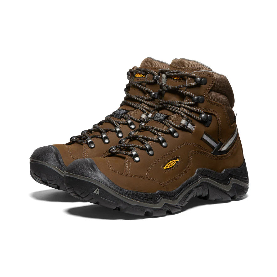 Men's Keen Durand II Waterproof Wide Boot - Cascade Brown/Gargoyle