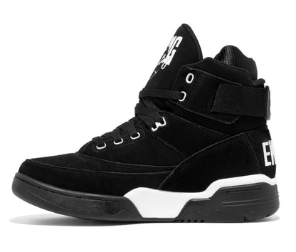Men's Ewing 33 HI OG - Black Suede / White